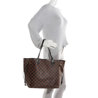 Louis Vuitton Damier Ebene Neverfull MM 2 of 8