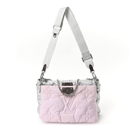 Louis Vuitton Econyl Monogram Pillow Maxi Multi Pochette Accessories Silver Pale Pink 1 of 9
