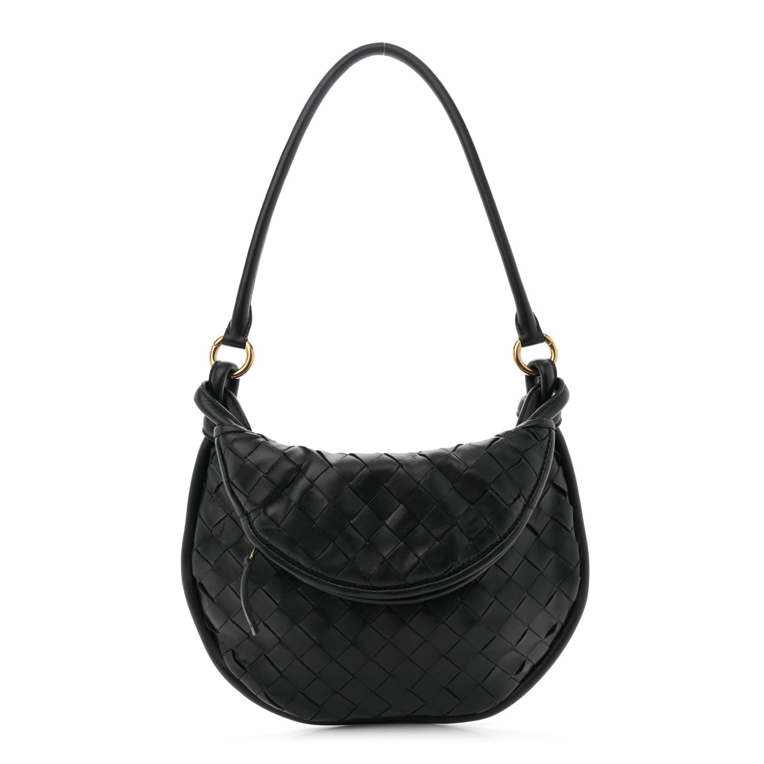 Bottega Veneta Nappa Intrecciato Small Gemelli Black 1 of 10
