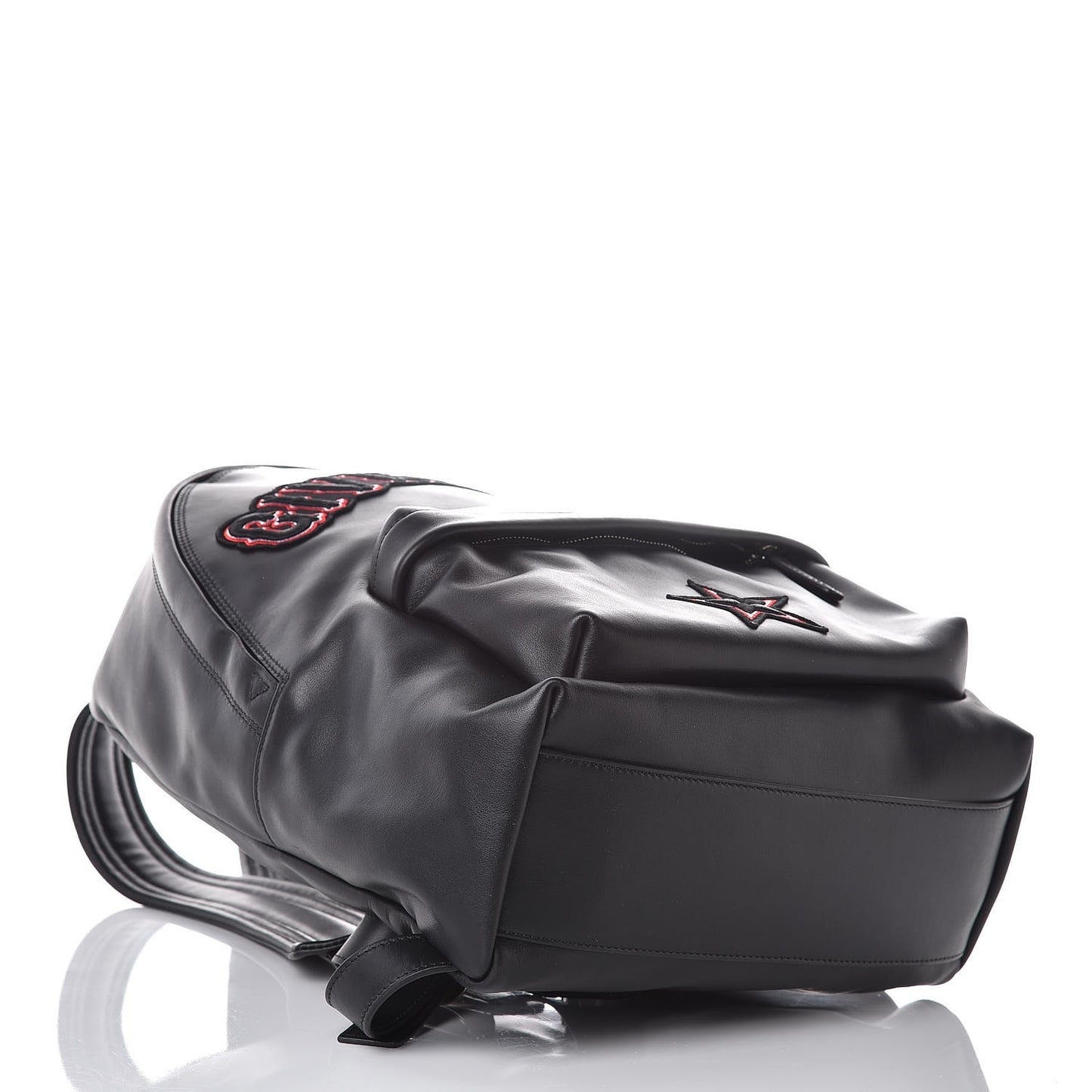 Calfskin Gothic Small Backpack Black