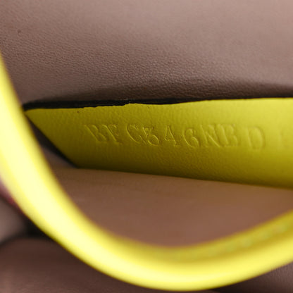 Valentino Garavani Calfskin Rockstud Top Handle Crossbody Bag Yellow Fluo 7 of 8