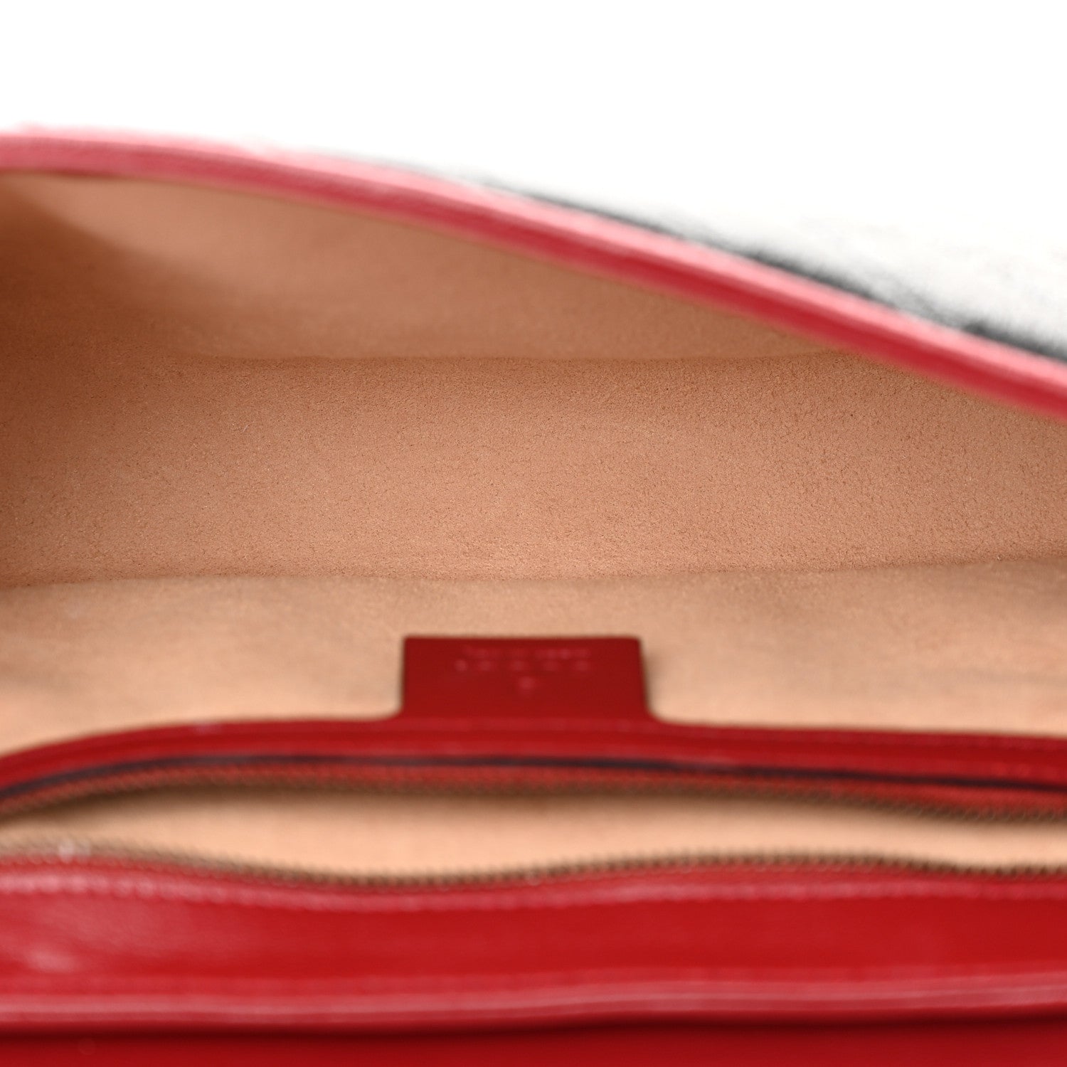 Gucci Vintage Effect Calfskin Matelasse Diagonal Small Torchon GG Marmont Shoulder Bag Black Romantic Cherry 5 of 13