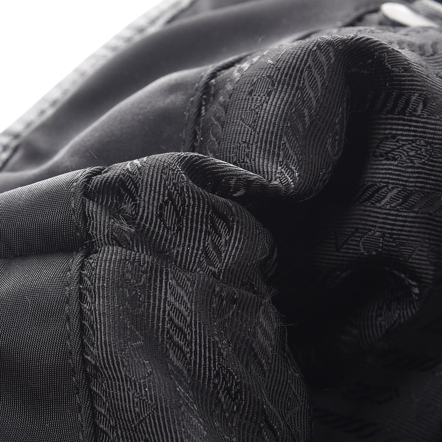 Tessuto Nylon Saffiano Tote Nero Black