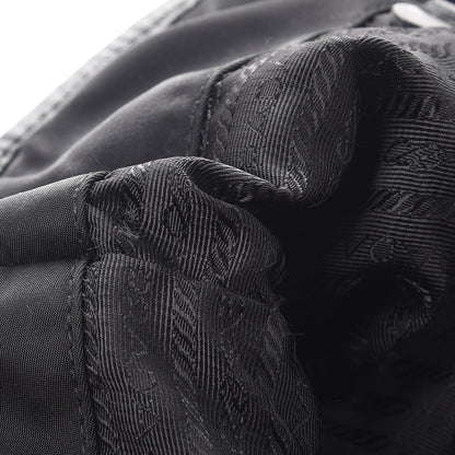 Prada Tessuto Nylon Saffiano Tote Nero Black 10 of 13