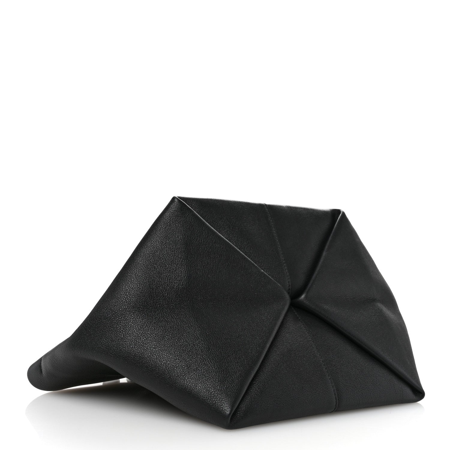 Mansur Gavriel Calfskin Tulipano Bag Black 4 of 9