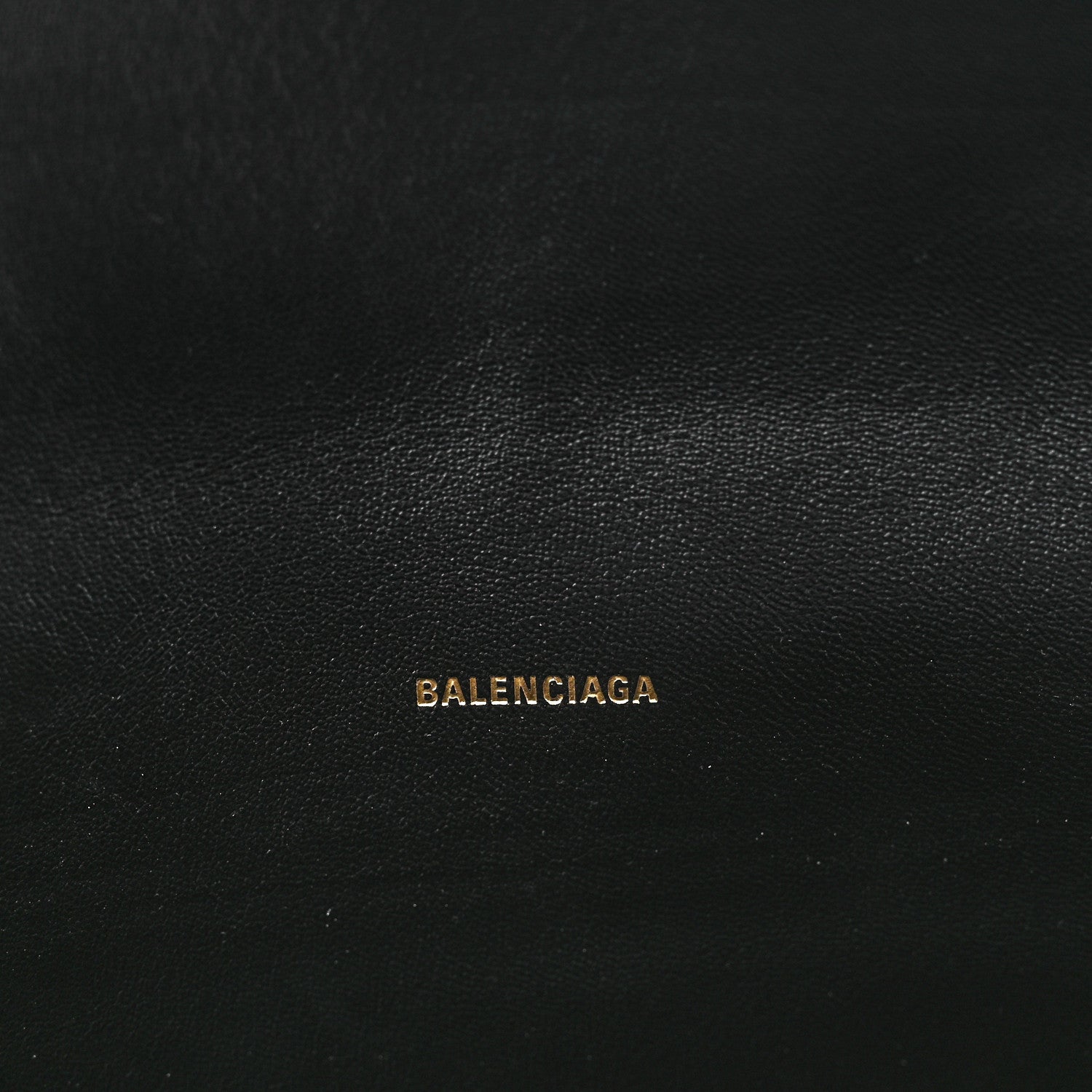 Balenciaga Paper Calfskin Large Crush Sling Bag Black 6 of 14