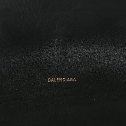 Balenciaga Paper Calfskin Large Crush Sling Bag Black 6 of 14