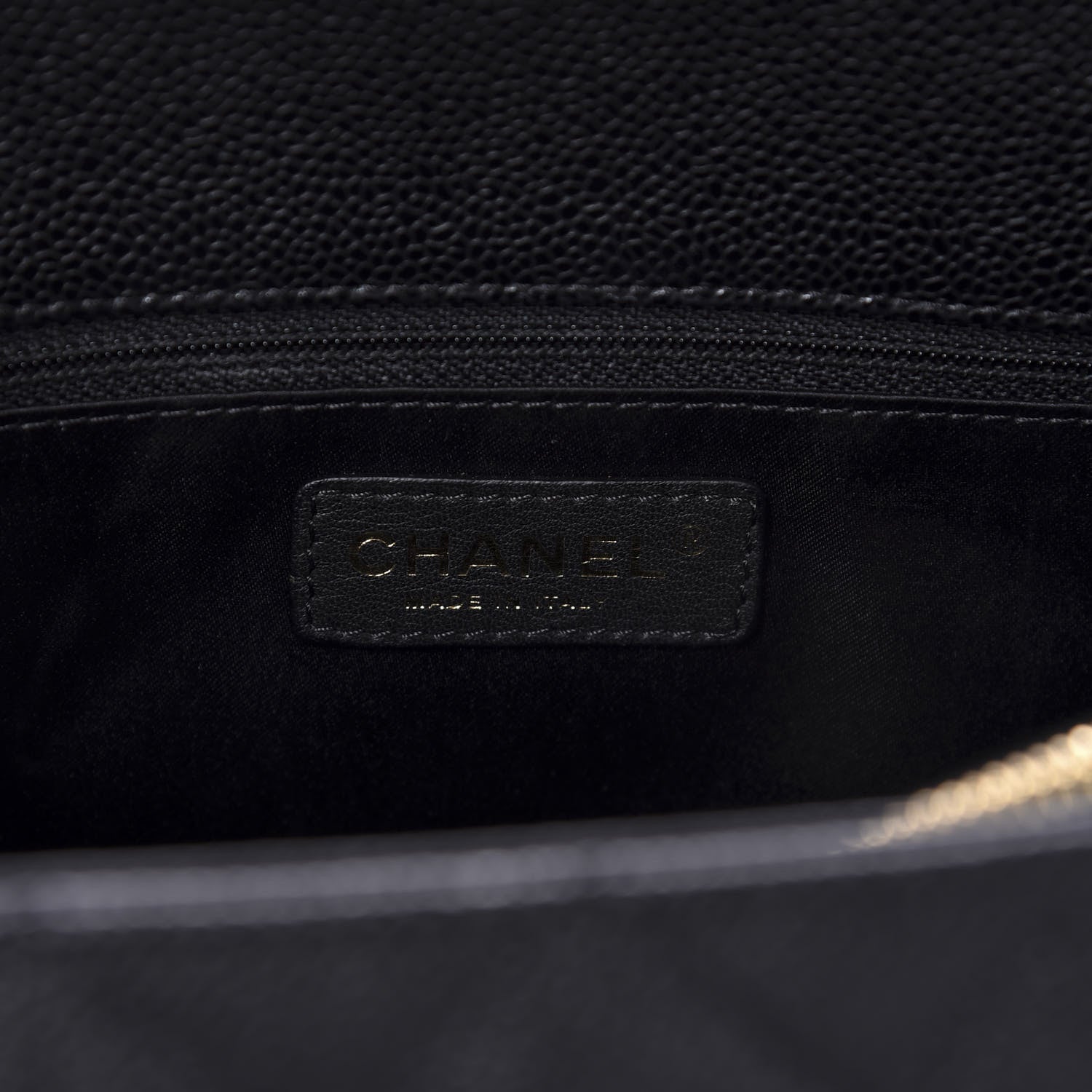 Chanel Caviar Quilted Grand Shopping Tote GST Black 8 of 11