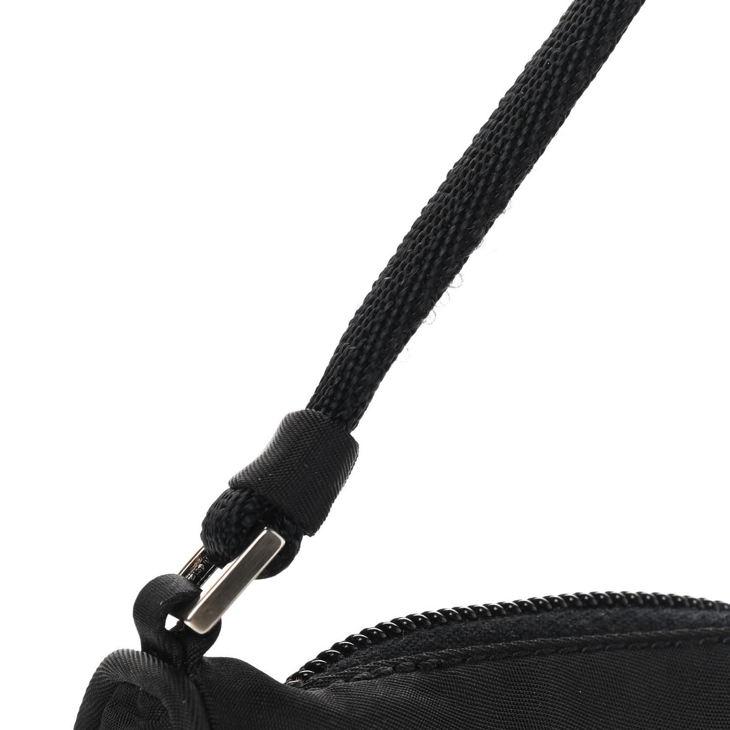 Tessuto Nylon Pochette Bag Black