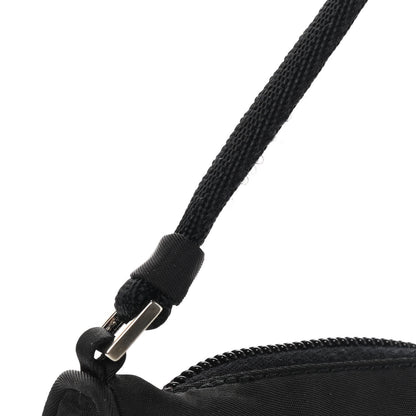 Prada Tessuto Nylon Pochette Bag Black 9 of 10