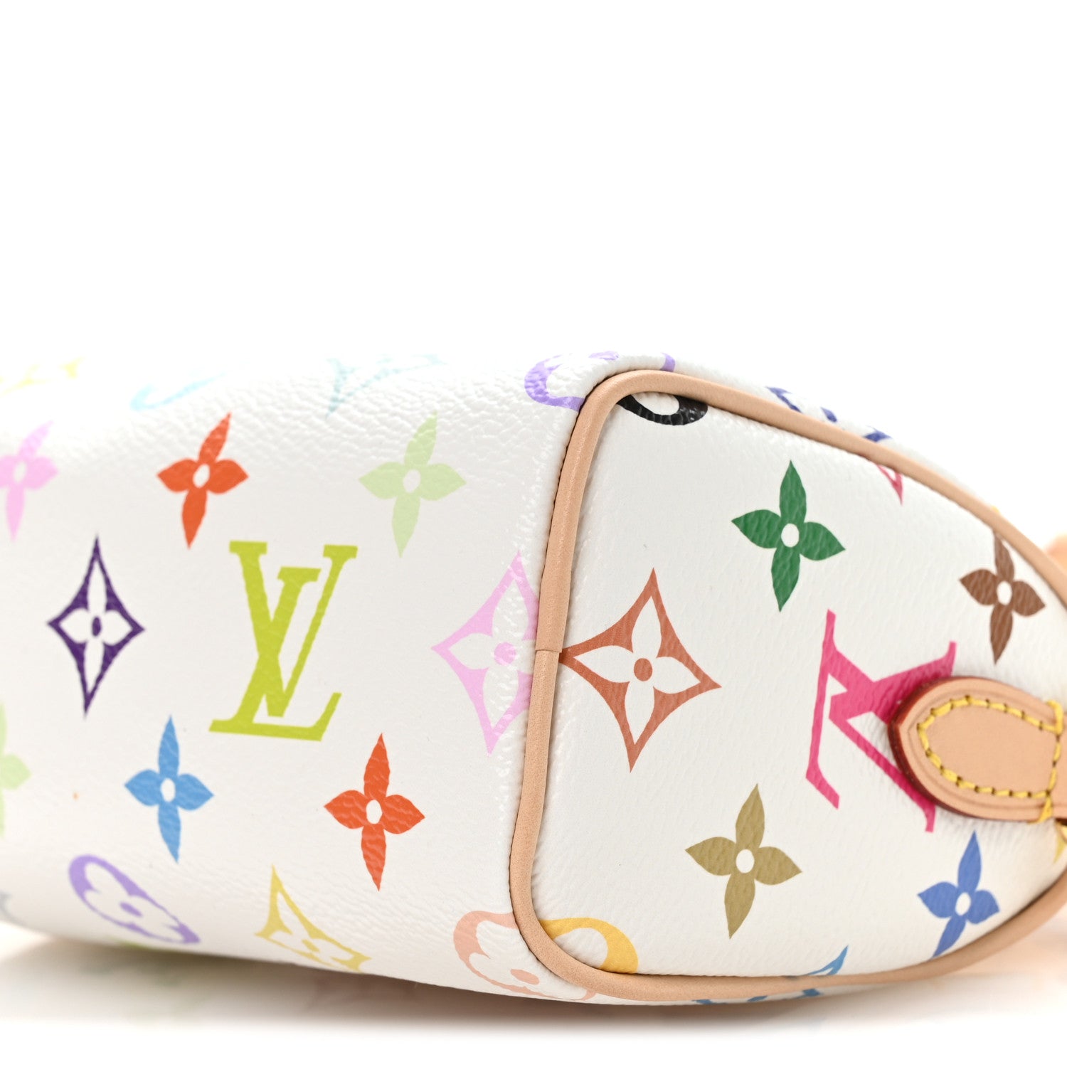 Louis Vuitton LV X TM Monogram Multicolor Nano Speedy White 9 of 10