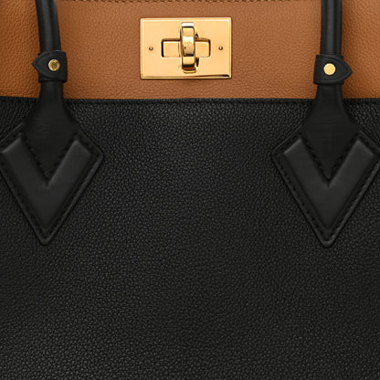 Louis Vuitton Calfskin Monogram On My Side Black 8 of 8