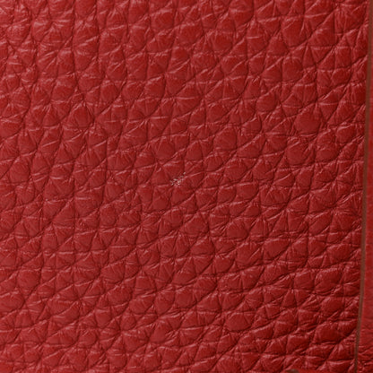 Hermes Taurillon Clemence Victoria 35 Rouge Garance 14 of 16