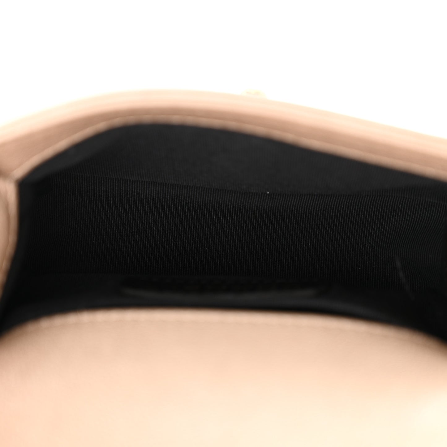 Metallic Lambskin Mini Scaled Boy Flap Gold