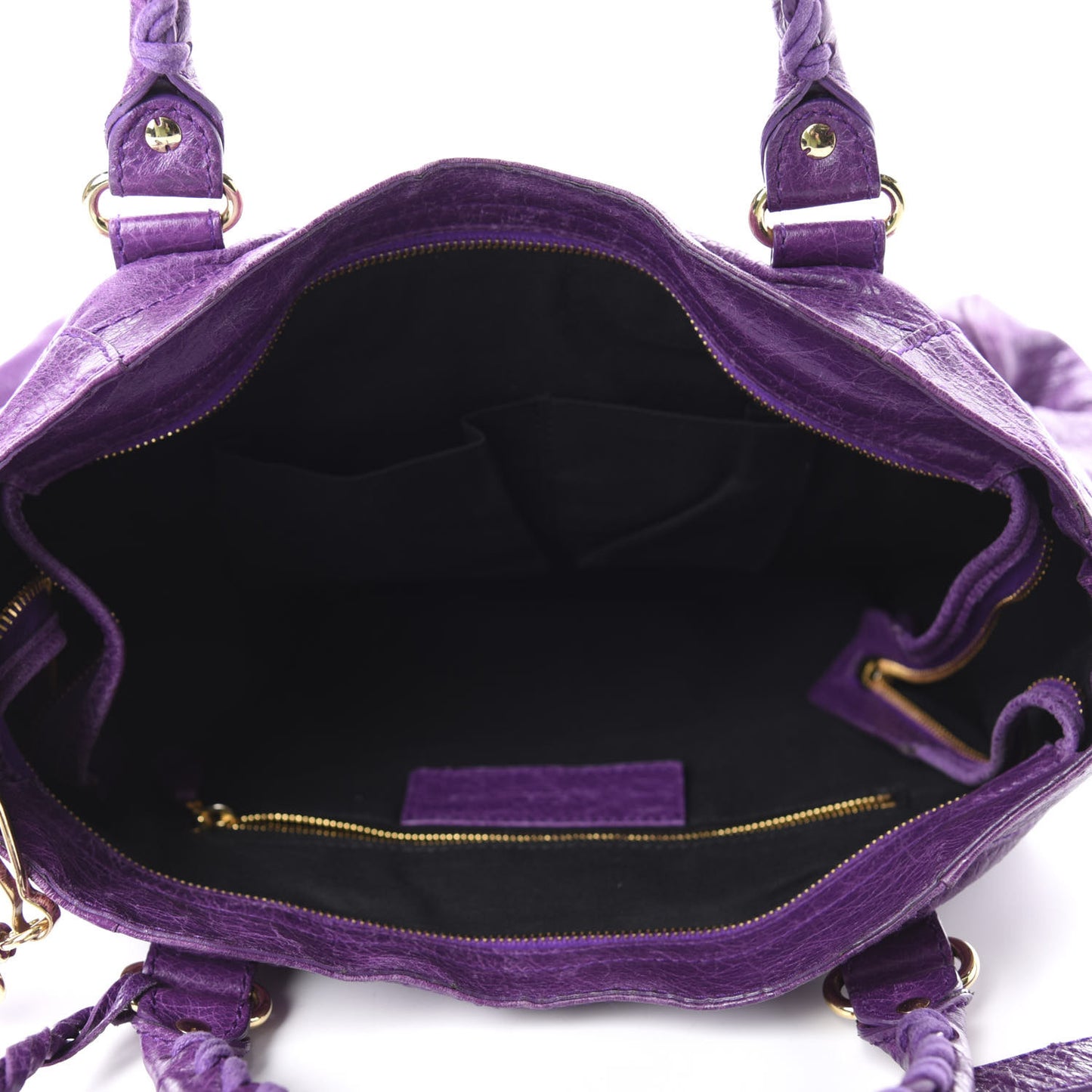 Agneau Giant 12 Gold Hardware Velo Ultraviolet