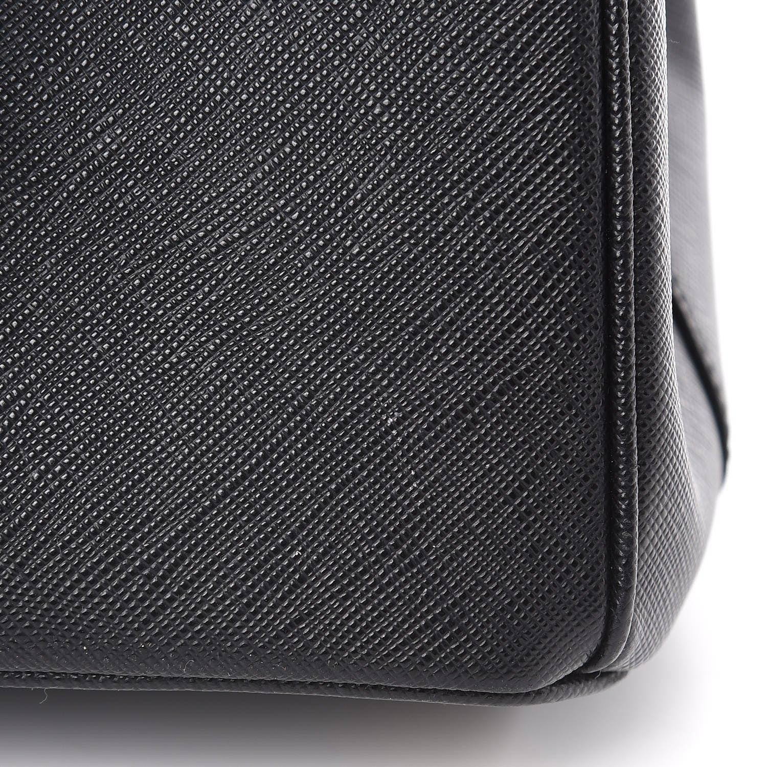 Prada Saffiano Small Galleria Double Zip Tote Black 14 of 17