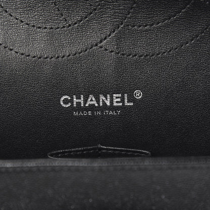 Chanel Iridescent Caviar Quilted Jumbo Double Flap Black 6 of 9