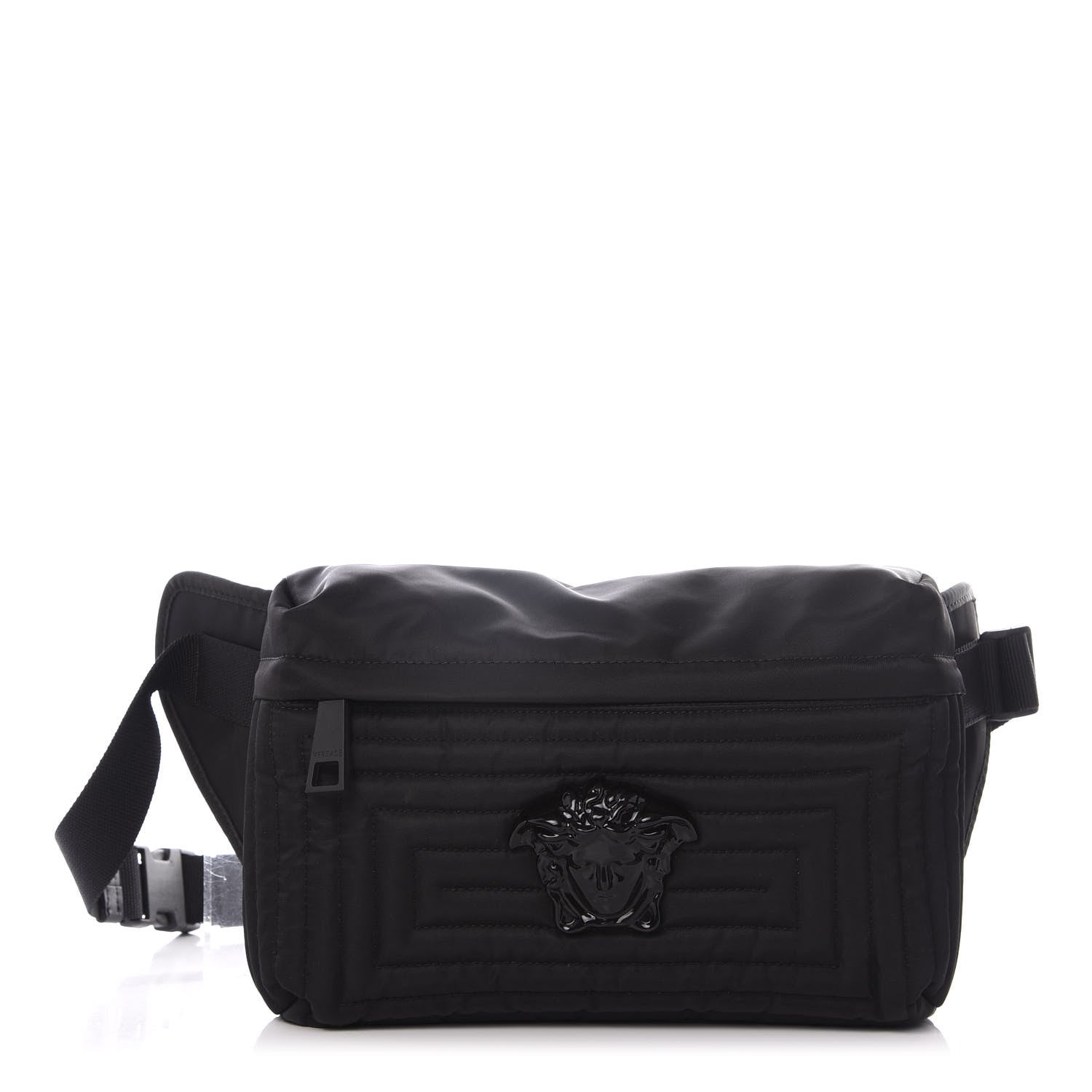 Versace Nylon Palazzo Medusa Belt Bag Black 1 of 9