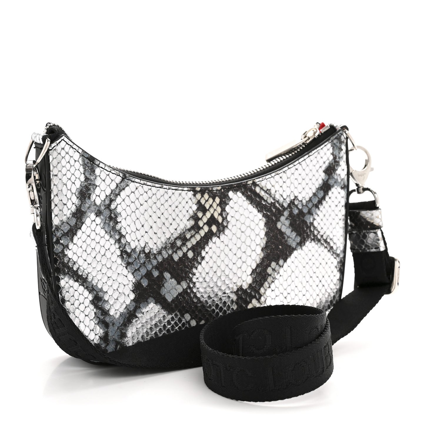 Calfskin Amazonia Loubila Mini Chain Shoulder Bag Multicolor