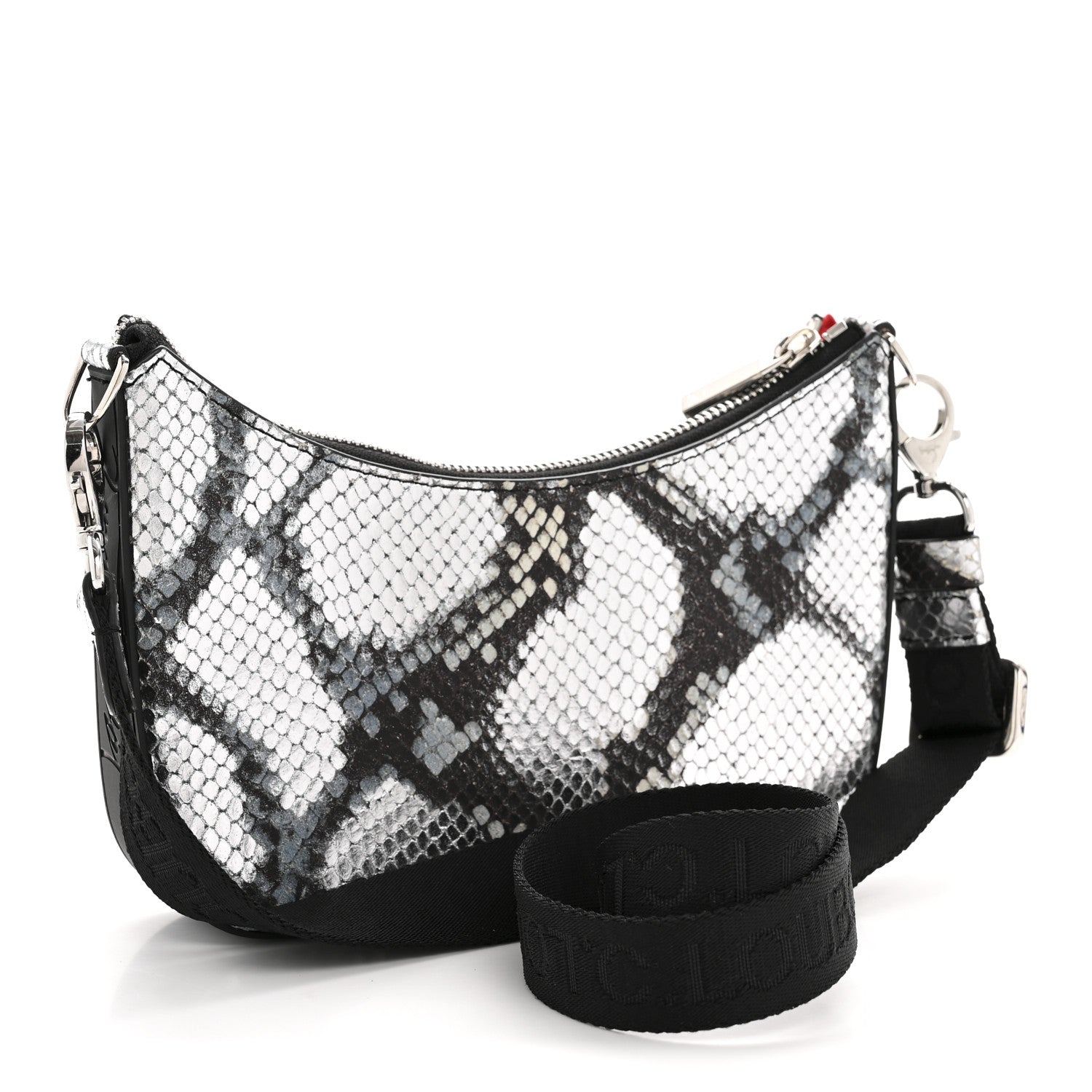 Christian Louboutin Calfskin Amazonia Loubila Mini Chain Shoulder Bag Multicolor 3 of 14