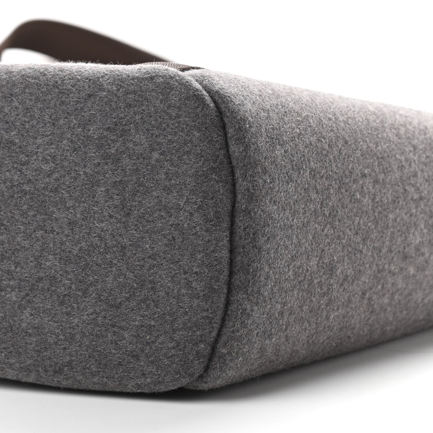 Hermes Felt Sac De Pansage Groom Bag Acier 12 of 13