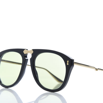 Gucci Folding Aviator Sunglasses GG0305S Black Gold 5 of 9