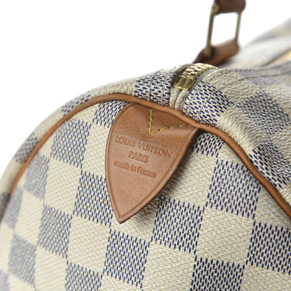 Louis Vuitton Damier Azur Speedy 30 8 of 16