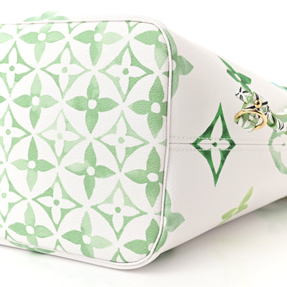 Louis Vuitton Monogram Giant By The Pool 2.0 Neverfull MM Jade 10 of 11