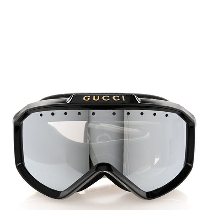 Gucci Shiny Acetate Interlocking G Ski Goggles GG1210S Black 2 of 6