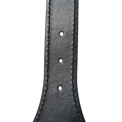 Christian Dior Canvas Embroidered Large Book Belt 75 30 Anthracite 4 of 5