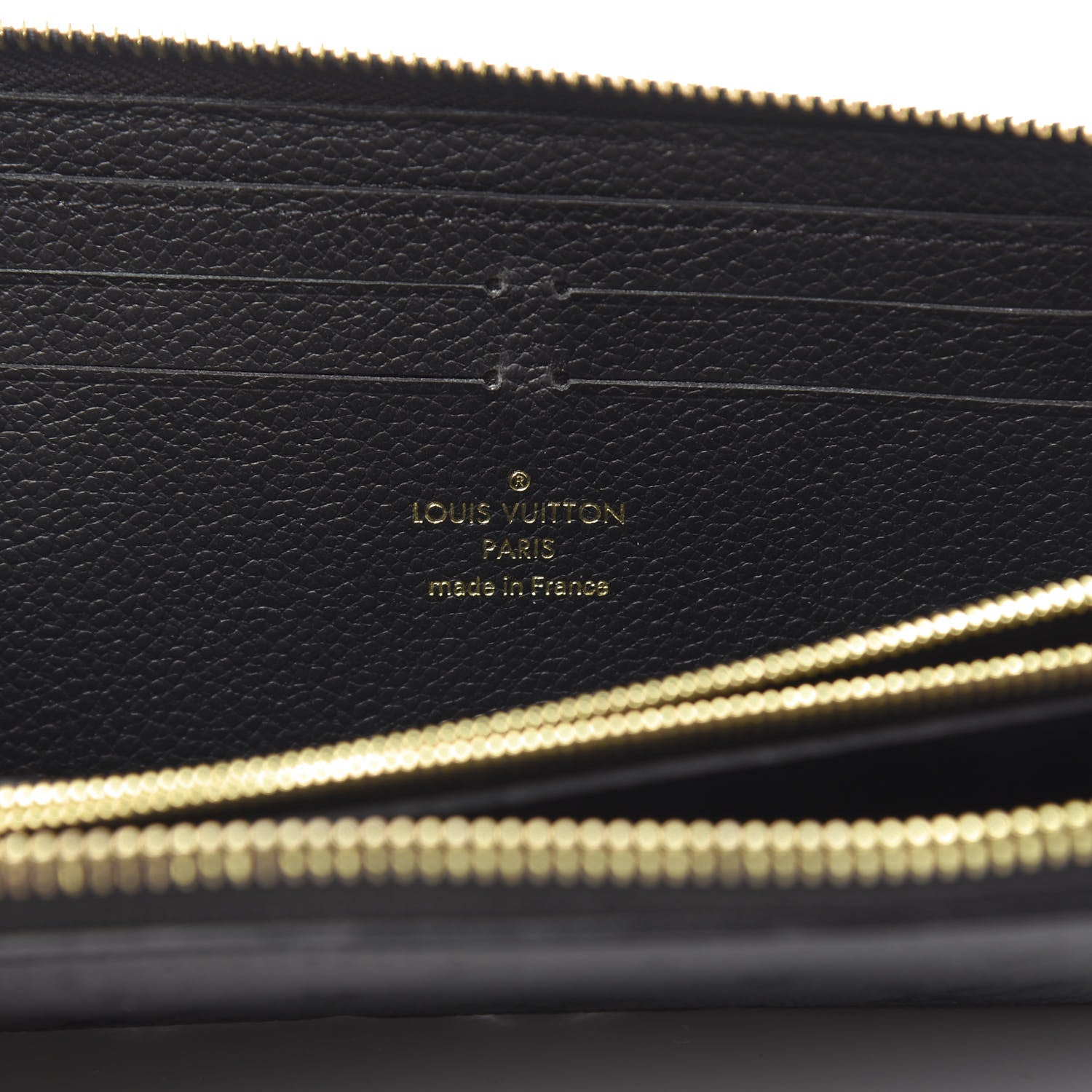 Louis Vuitton Empreinte Clemence Wallet Black 6 of 9