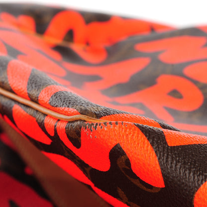 Louis Vuitton Monogram Graffiti Keepall 50 Orange 9 of 9