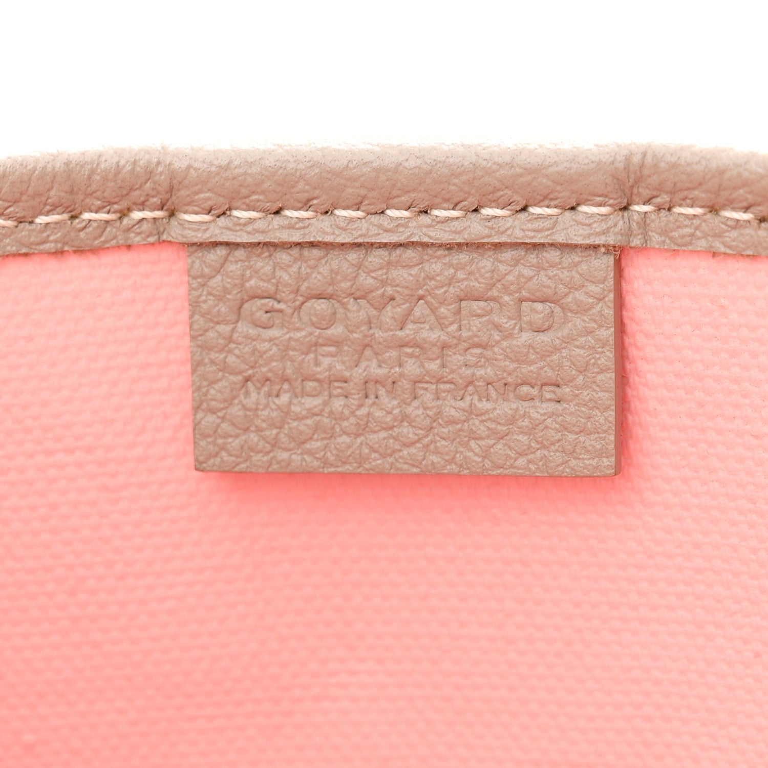 Goyard Goyardine Poitiers Claire Voie Tote Grege Powder Pink 6 of 10