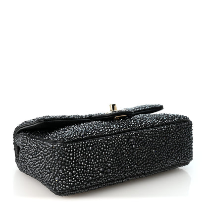 Chanel Crystal Quilted Mini Rectangular Flap Bag Black 4 of 10