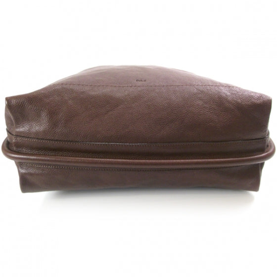 Leather Paraty Hobo Chocolate