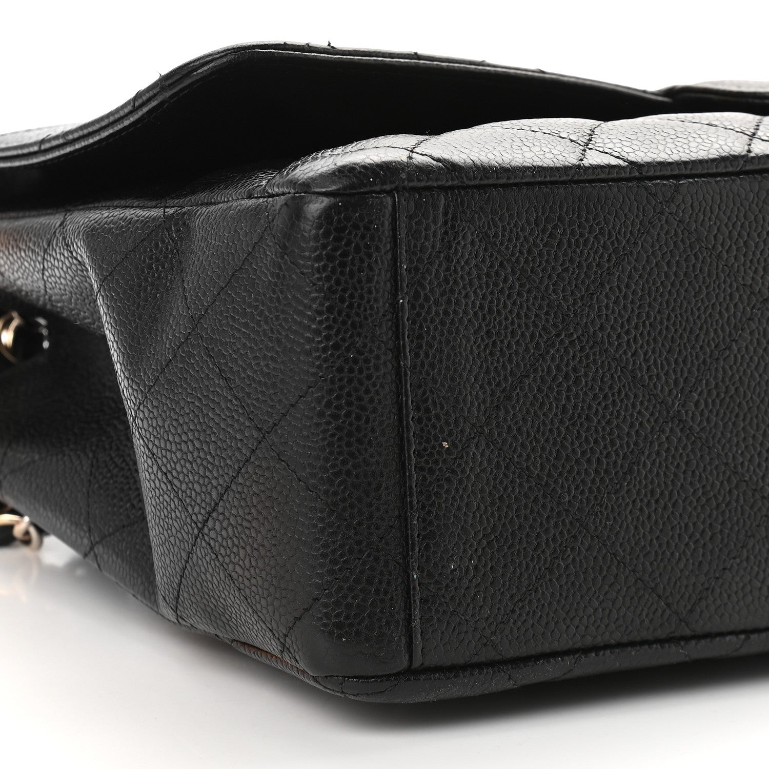 Chanel Caviar Quilted Maxi Single Flap Black 7 of 8