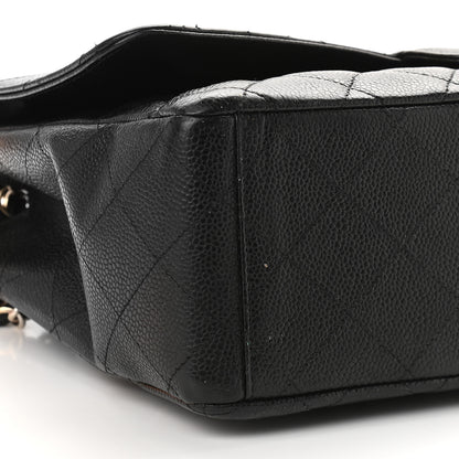 Chanel Caviar Quilted Maxi Single Flap Black 7 of 8