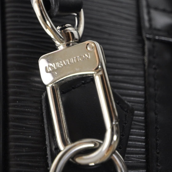 Louis Vuitton Epi Sac Bourget Black 9 of 11