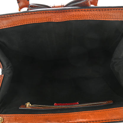 Valentino Garavani Nappa Bow Tote Beige Camel 5 of 13