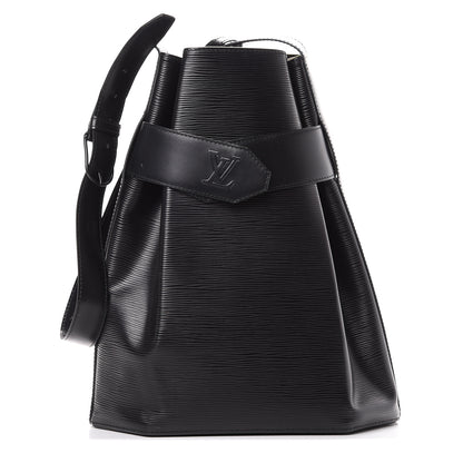 Louis Vuitton Epi Sac D'Epaule GM Black 2 of 14