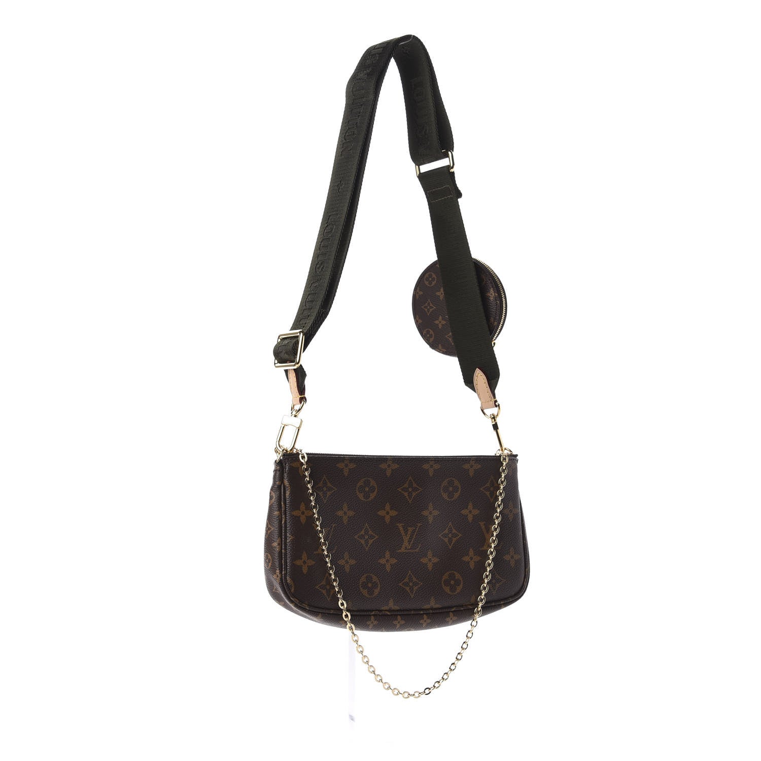 Louis Vuitton Monogram Multi Pochette Accessories Kaki 3 of 14