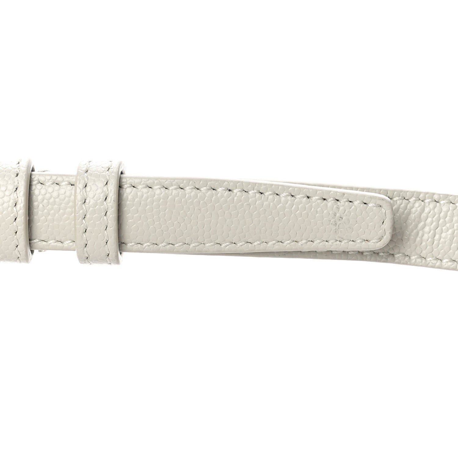 Saint Laurent Grain De Poudre Monogram Kate Belt Bag Crema Soft 12 of 12