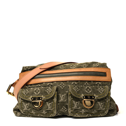 Louis Vuitton Denim Baggy PM Lichen 2 of 8