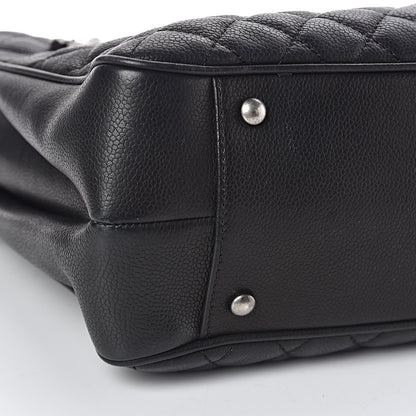 Chanel Caviar Quilted City Shopping Tote Black 8 of 10