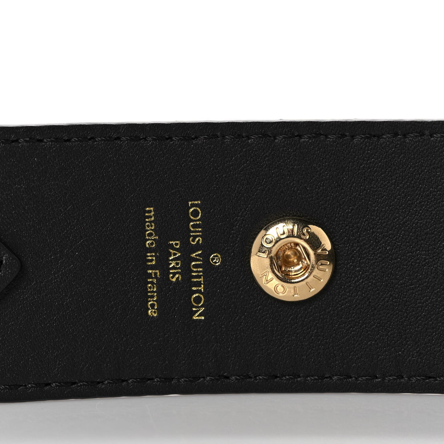 Monogram Adjustable Bandouliere Shoulder Strap Black