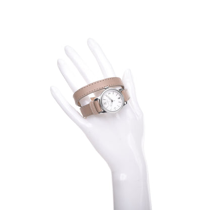 Burberry Stainless Steel Calfskin 30mm Double Wrap Quartz Watch BU7847 2 of 7
