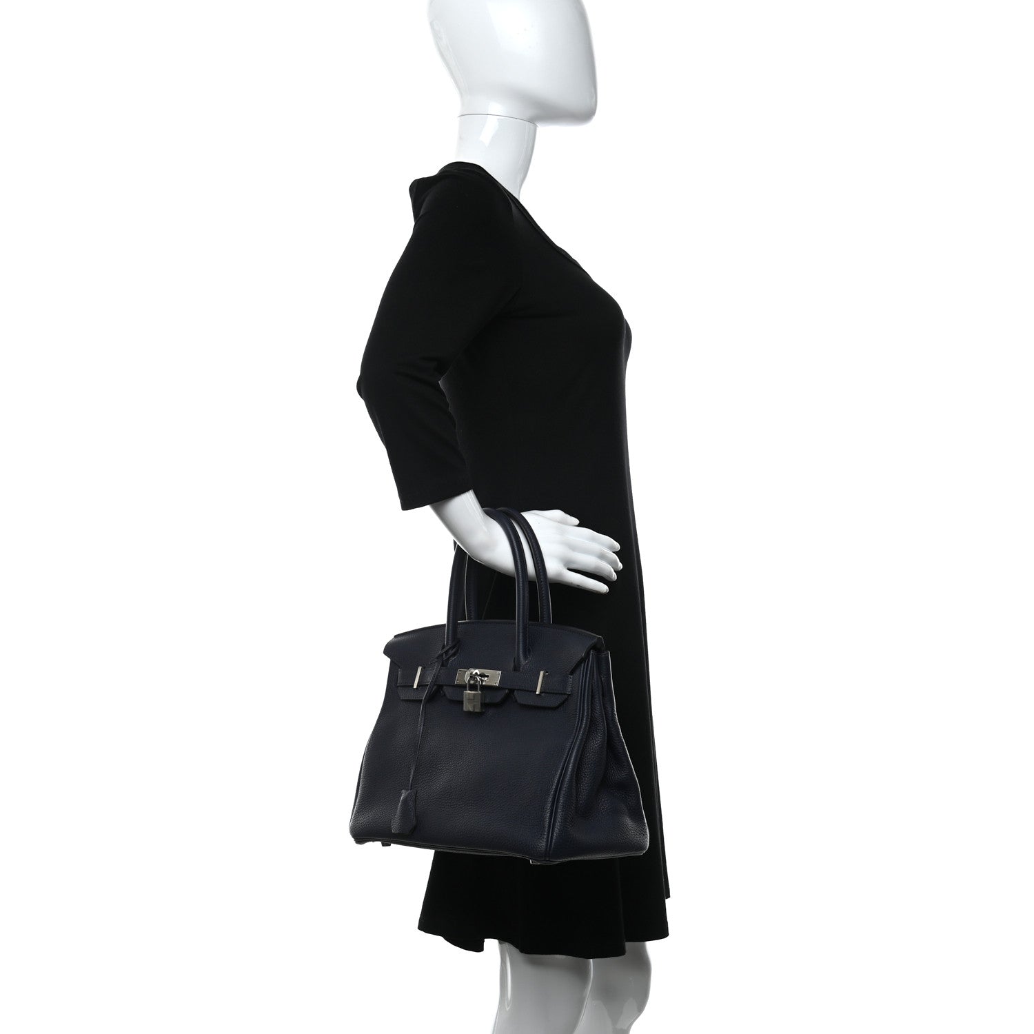 Hermes Togo Birkin 30 Bleu Nuit 2 of 10