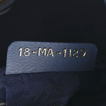 Christian Dior Lambskin Cannage Small My ABCDior Lady Dior Denim Blue 7 of 10
