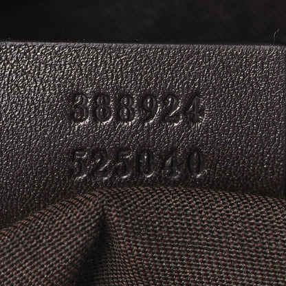 Gucci GG Plus Monogram Medium Flat Messenger Bag Dark Brown 7 of 12