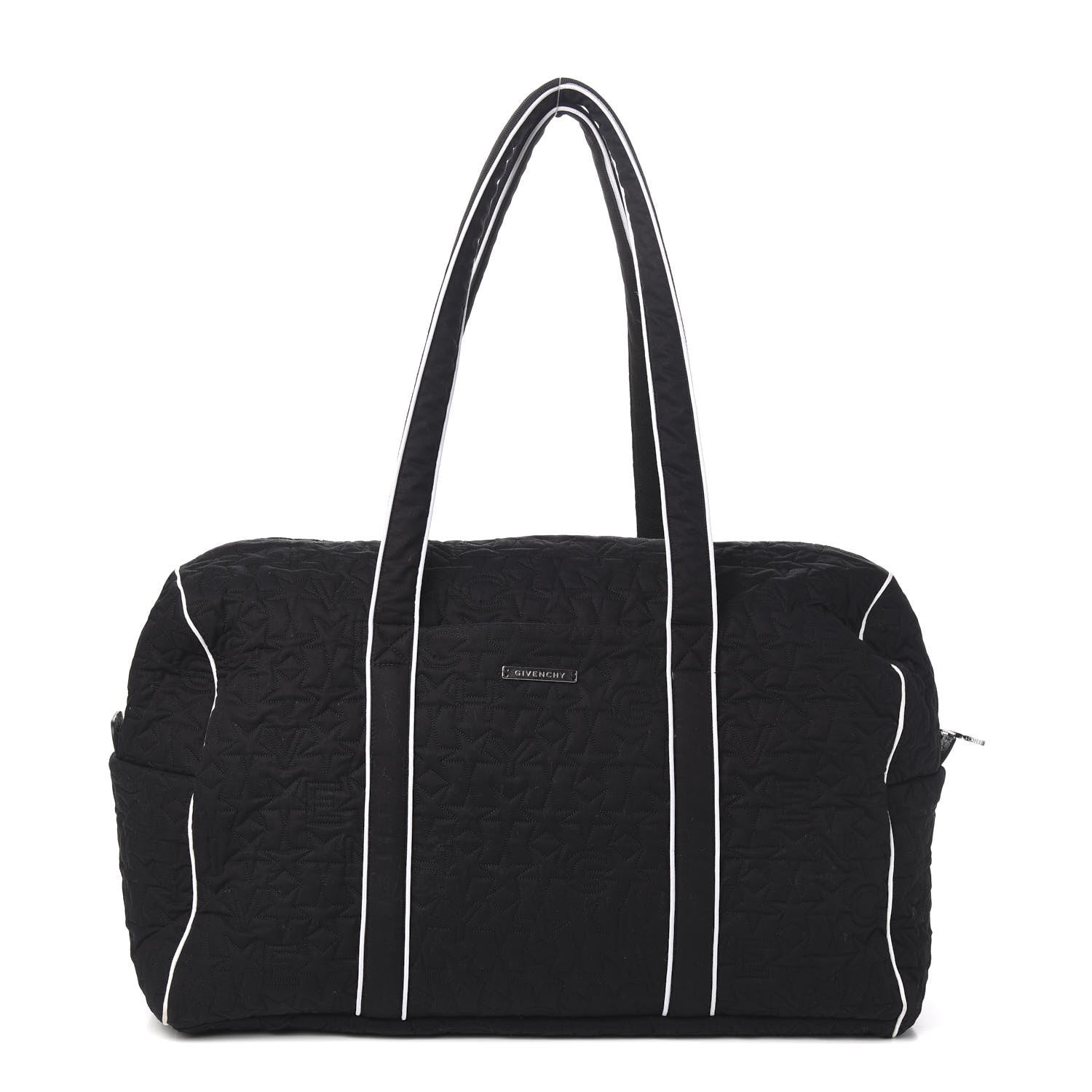 Givenchy Nylon Quilted Stars Diaper Bag Black 1 of 8